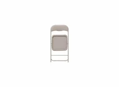 Klapstoel ZH43cm - metaal & PVC - beige