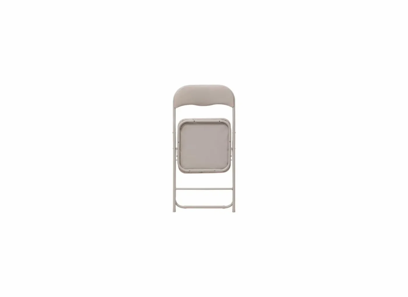 Klapstoel ZH43cm - metaal & PVC - beige