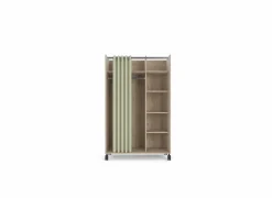 Kledingkast Kit 100x48x160cm - decor - jackson hickory & zand
