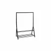 Kledingrek Athena 121x56,5x167cm - metaal - zwart