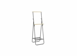 Kledingrek Buttitta 54,5x51,5x170cm - metaal - zwart