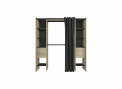 Kledingrek Dana 190x50,1x203cm - decor - eik