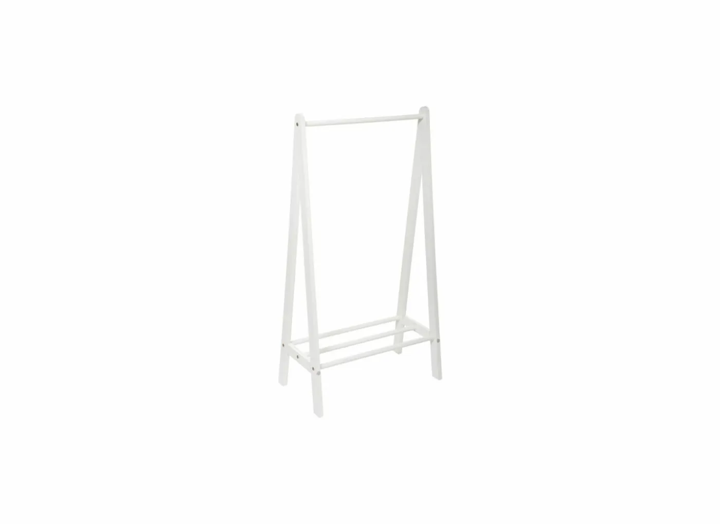 Kledingrek Kinderkledingrek 60x30x114cm - decor - wit