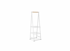 Kledingrek Linn 60,6x57x190cm - metaal - wit