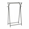 Kledingrek Metty 98x43,5x145cm - staal - zwart