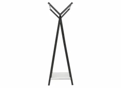 Kledingrek Metty 98x43,5x145cm - staal - zwart