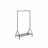 Kledingrek Nasolini 85x45x153cm - metaal - antraciet