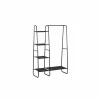 Kledingrek Pitt 100x40x150cm - metaal - zwart