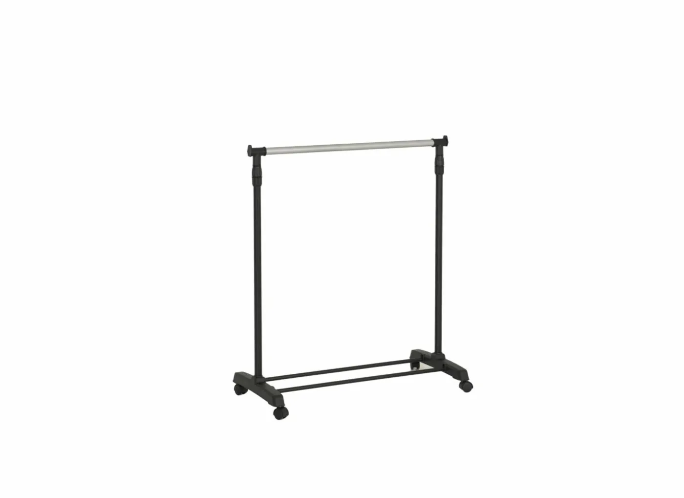 Kledingrek Welch 85x41x100/170cm - metaal - chrome