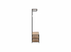 Kledingrek 77x40x185cm - decor - eik