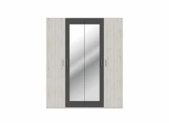 Kleerkast Adria 178cm - decor - zandeik & wolframgrijs