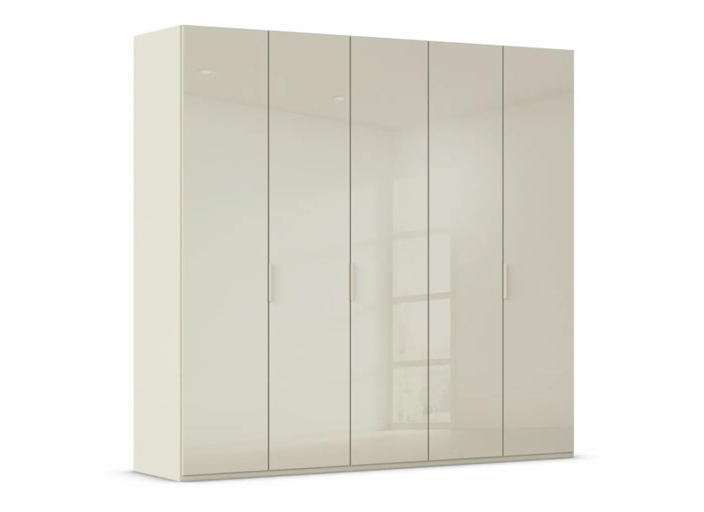 Kleerkast 250cm - decor & glas - champagne