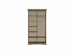Kleerkast 120cm - decor - truffel & porcelaine