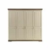Kleerkast 230cm - decor - truffel & porcelein