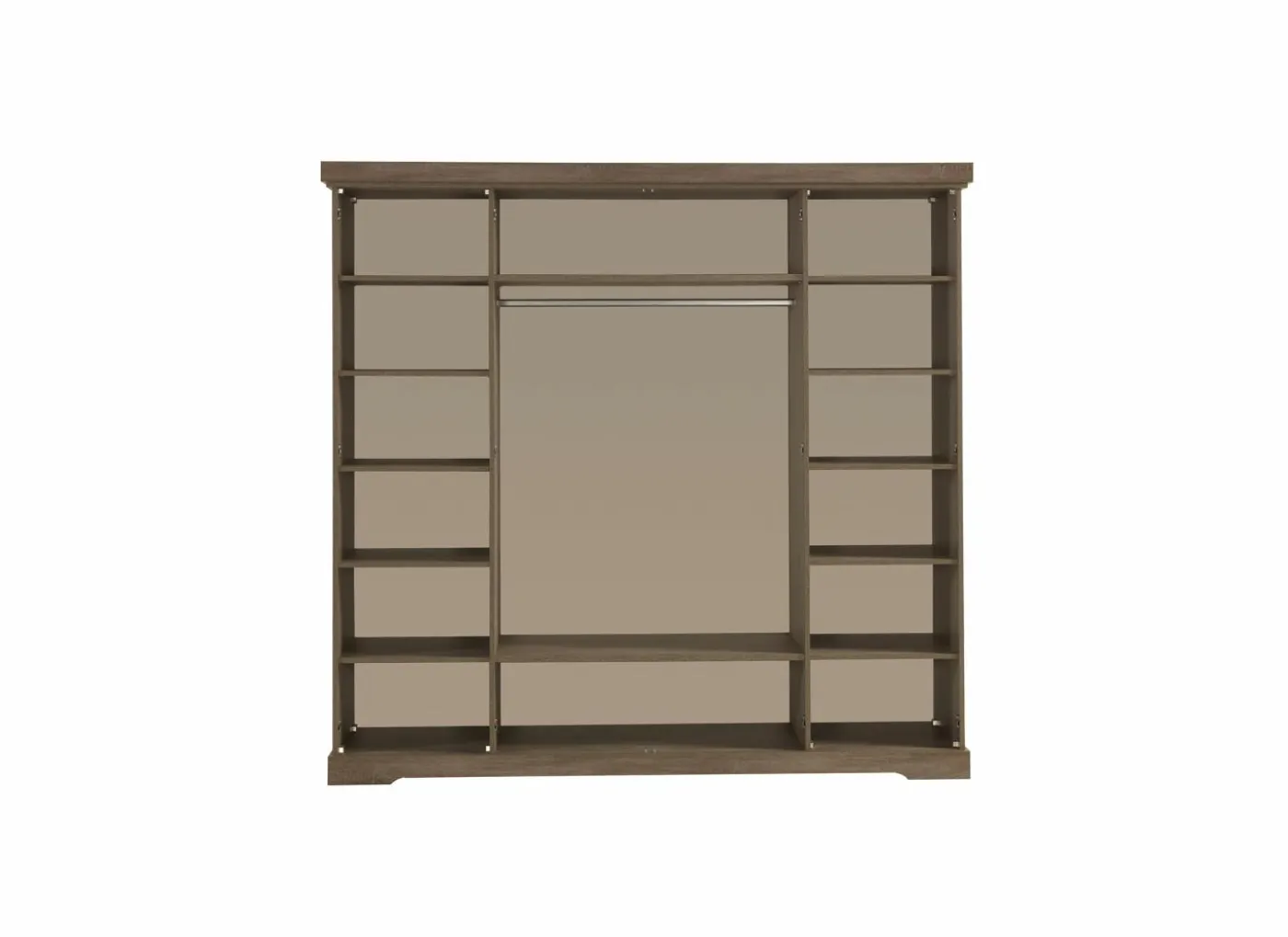 Kleerkast 230cm - decor - truffel & porcelein