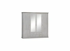 Kleerkast Eline 225cm - decor - white oak & autumn oak