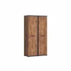 Kleerkast Ellen 108cm - decor - acacia & zwart