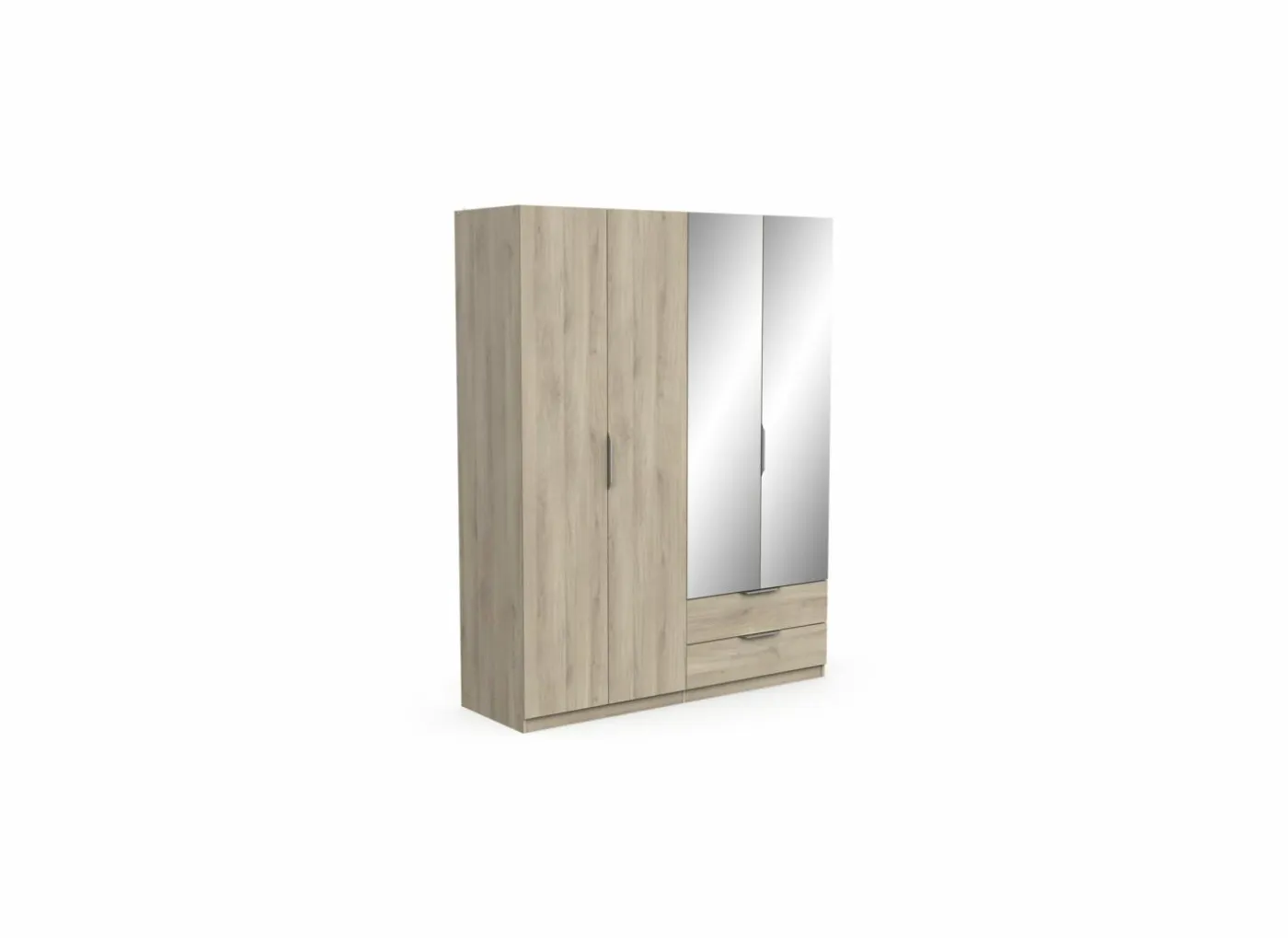 Kleerkast Ghost 157cm - decor - kronberg eik
