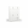 Kleerkast Ghost 157cm - decor - wit