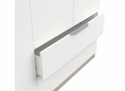 Kleerkast Ghost 157cm - decor - kronberg eik & wit