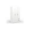 Kleerkast Ghost 119cm - decor - wit