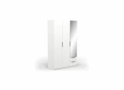 Kleerkast Ghost 119cm - decor - wit