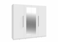 Kleerkast Helen 228cm - decor - wit