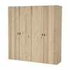 Kleerkast Holmes 200cm - MDF - eik