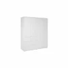 Kleerkast Image 160cm - melamine - wit