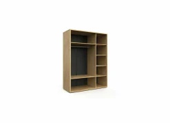 Kleerkast Lina 150x63x200cm - decor - artisanale eik