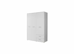 Kleerkast Mokkaro 145cm - decor - wit