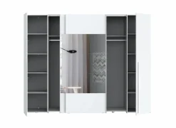 Kleerkast Narago 270cm - decor - wit