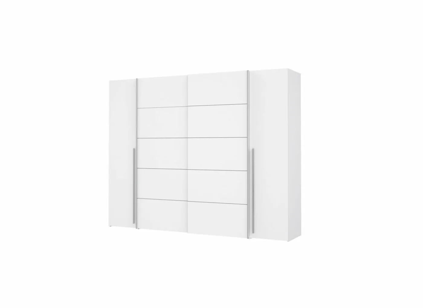 Kleerkast Narago 270cm - decor - wit