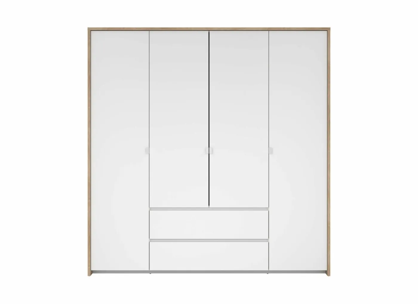 Kleerkast Next 197x58x202cm - decor - wit & jackson hickory