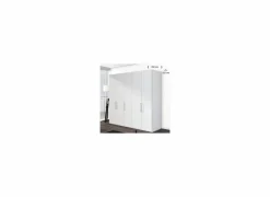 Kleerkast Select 251cm - decor - wit