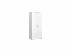 Kleerkast Sydney 80cm - melamine - wit