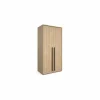 Kleerkast Tessa 102x63x210cm - melamine - zand eik