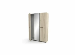Kleerkast Watson 134cm - decor - kronberg eik & waterford eik