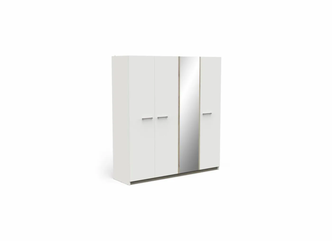 Kleerkast Watson 178cm - decor - kronberg eik & wit
