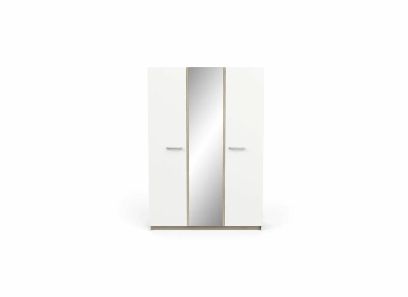 Kleerkast Watson 134cm - decor - kronberg eik & wit