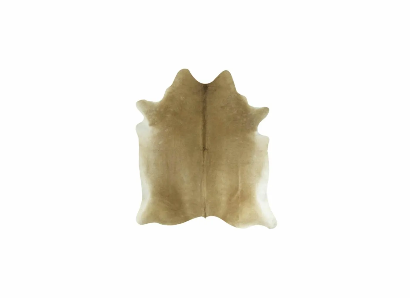 Koeienhuid 150x300cm beige