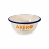 Kom Apero Chic Ø14x6,5cm - metaal - multicolor