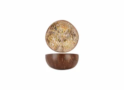 Kom Cocosbowl Ø14cm - kokos - goud