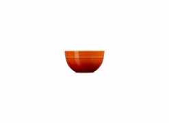Kom Coupe Ø12cm - stoneware - oranjerood