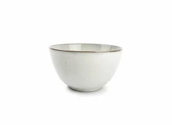 Kom Freckles Ø21cm - steen - beige & groen