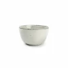 Kom Freckles Ø14cm - steen - beige & groen
