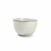Kom Freckles Ø16cm - steen - beige & groen