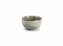 Kom Meridian Ø13cm - steen - groen & blauw