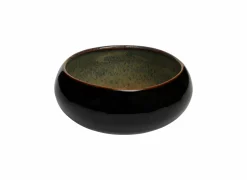 Kom Splash Ø12cm - porselein - blauwgroen