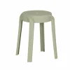 Kruk June 43,5x44,5x55,5cm - polyethyleen - groen